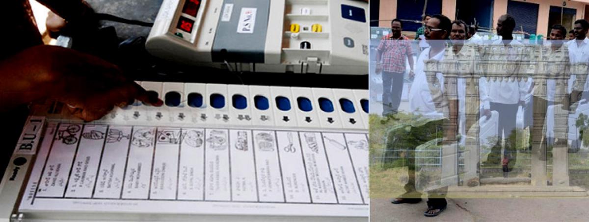 Heavy polling in Warangal Lok Sabha constituency