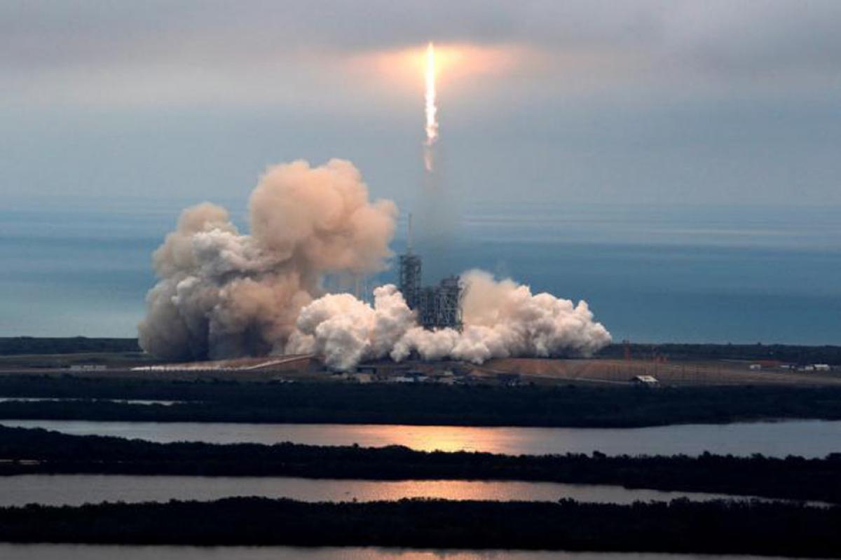 SpaceX launches rocket from historic NASA pad in Florida