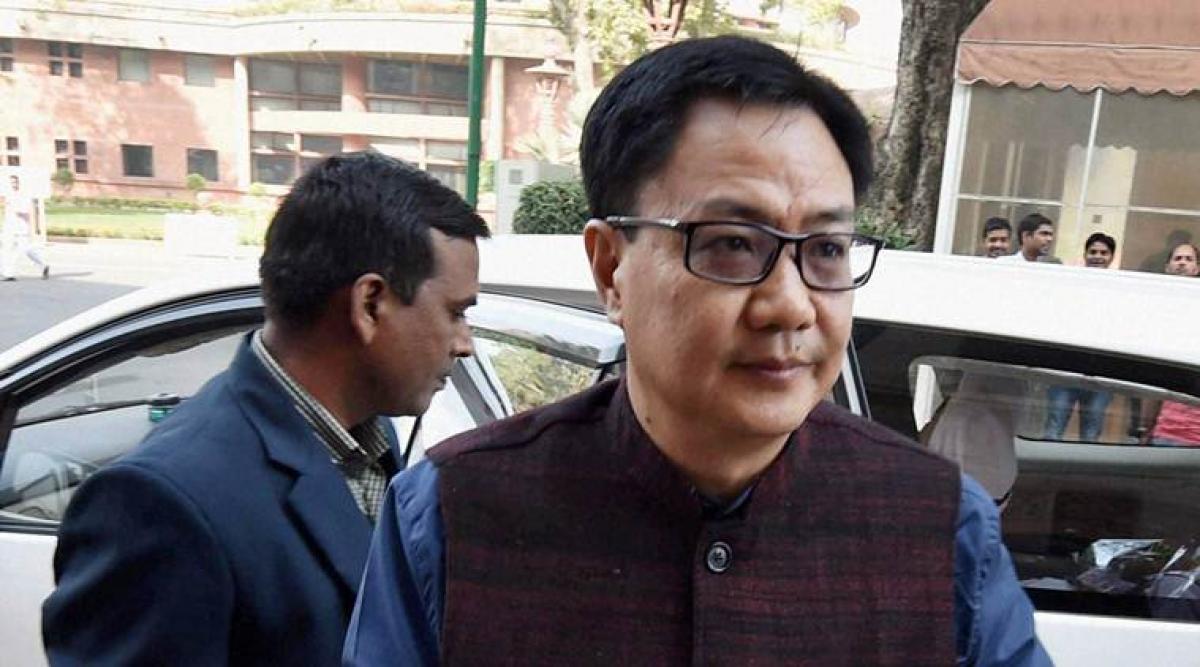 No CM ever burdened exchequer for his defence: Rijiju