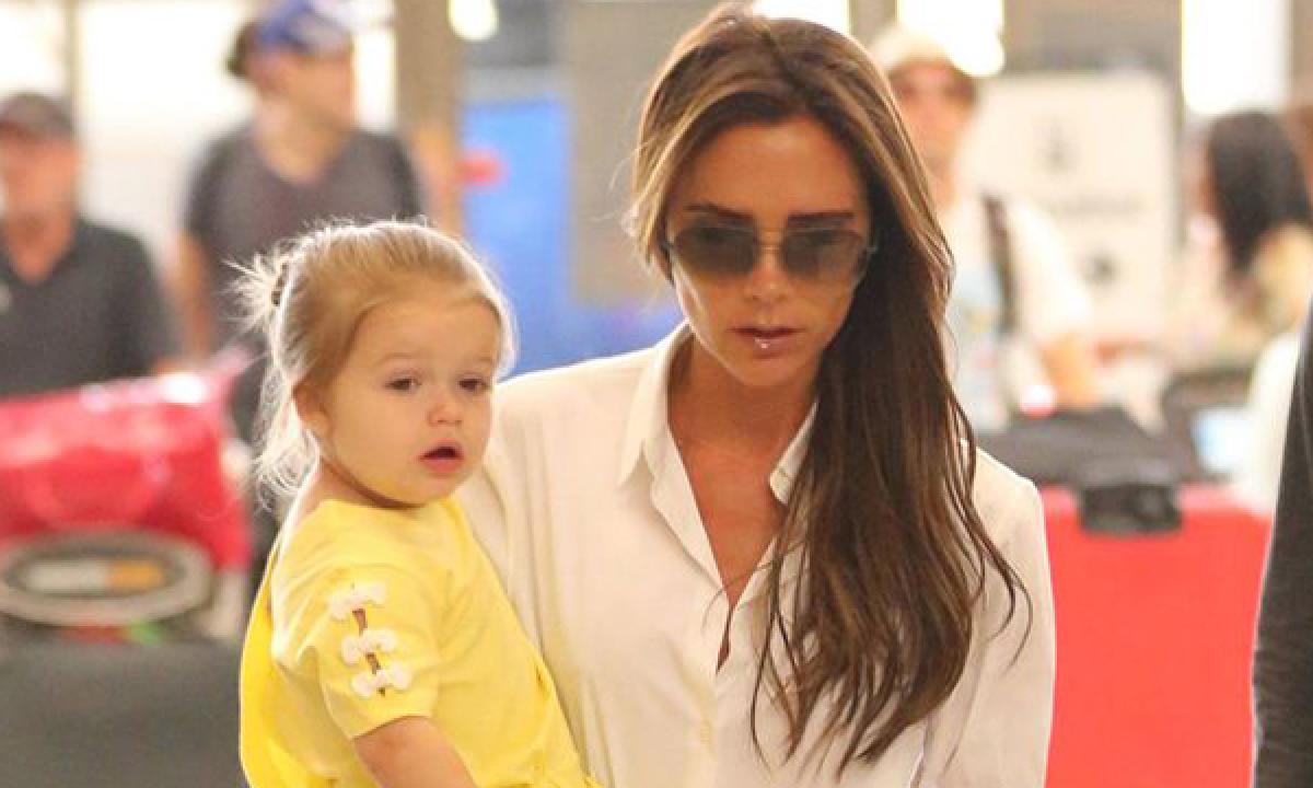 Victoria Beckhams daughter Harper has better social life