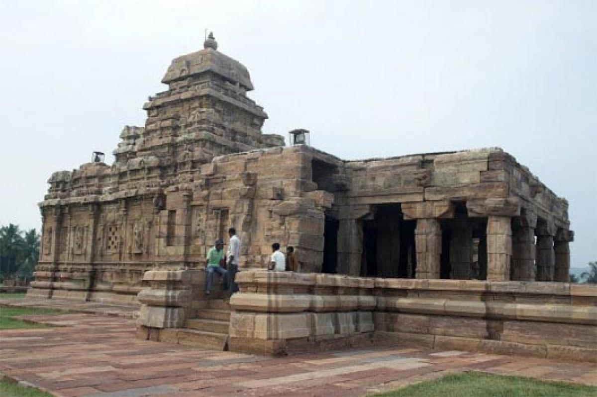 Bhumipuja for Sangameshwara temple works