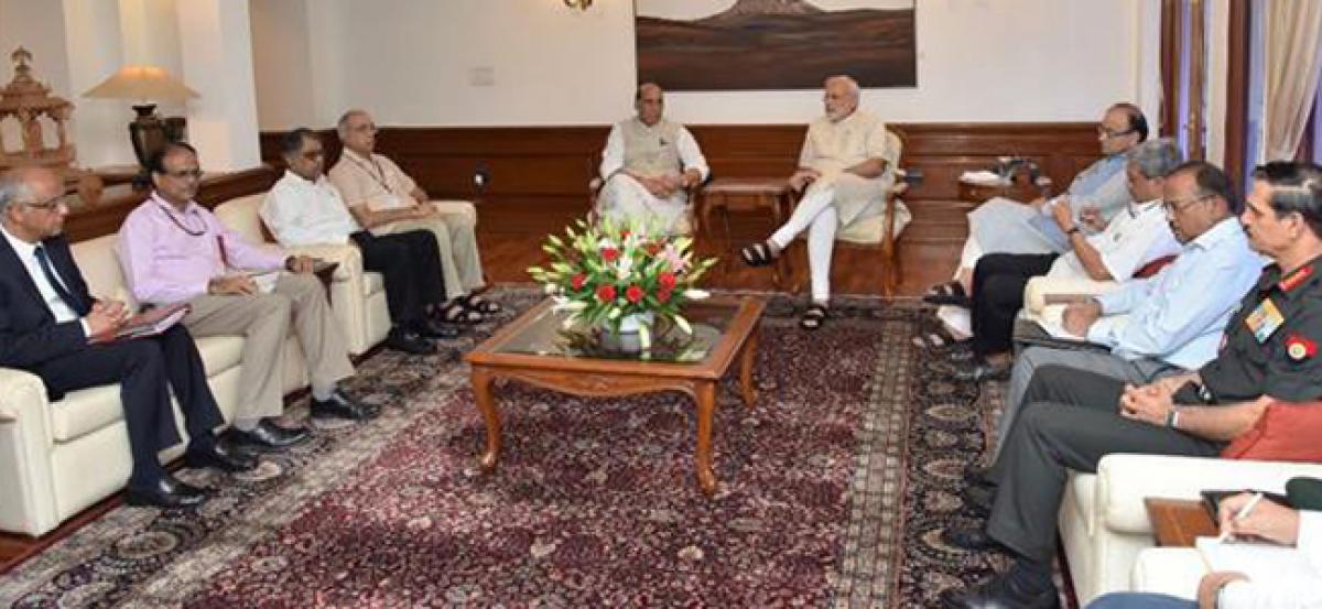 PM Modi chaired a high-level meeting on Kashmir, Top ministers and officials attended 