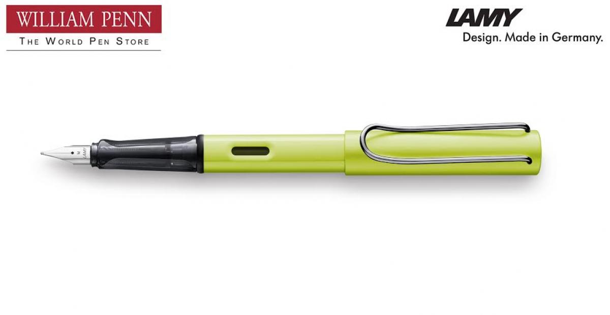 LAMY launches its annual limited edition of ‘LAMY AL-star Charged Green’ pens available at ‘William Penn’