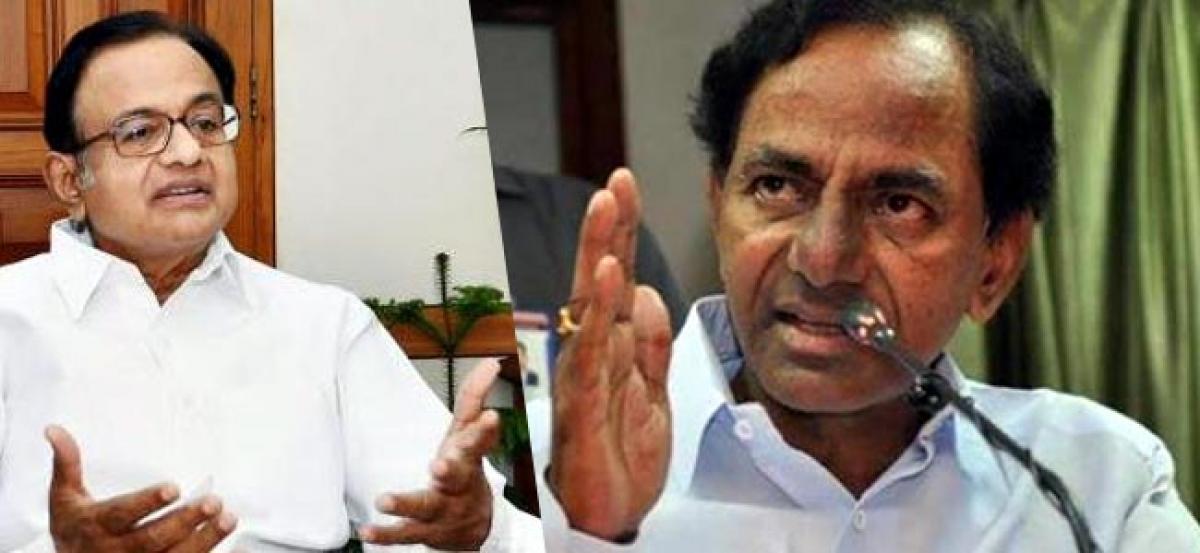 Cant you see development in Telangana?: Rao asks Chidambaram