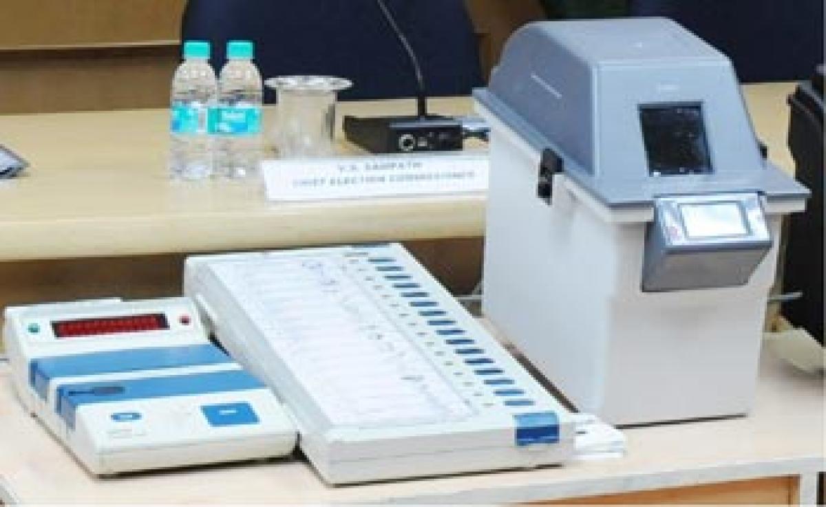 Paper trail Electronic Voting Machines in civic polls