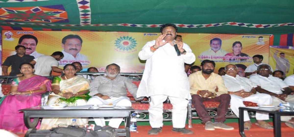 Janmabhoomi a platform for solutions: Chinarajappa