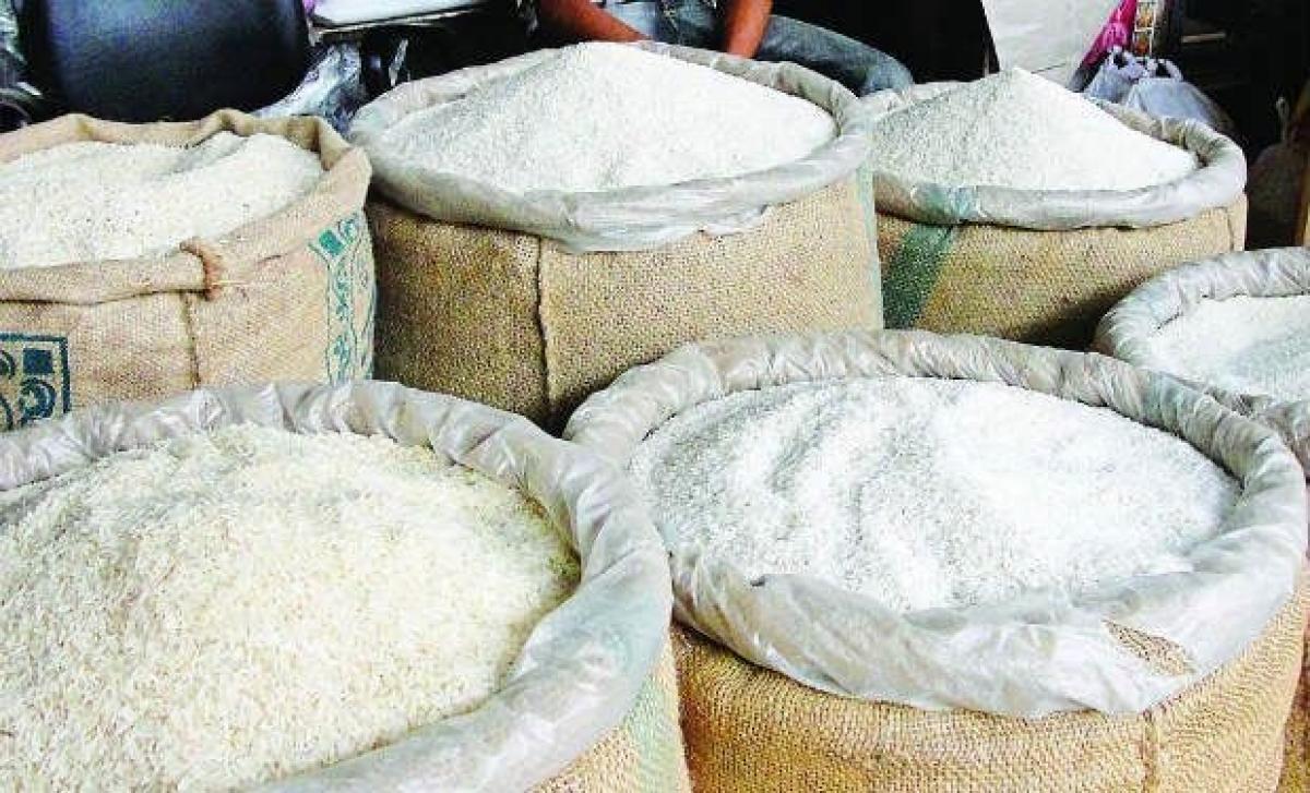 Public distribution system  rice seized