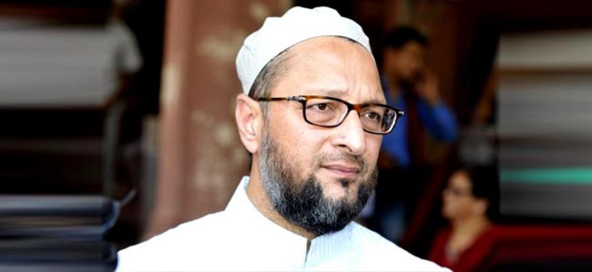 BJP wants to keep communal pot boiling, says Owaisi