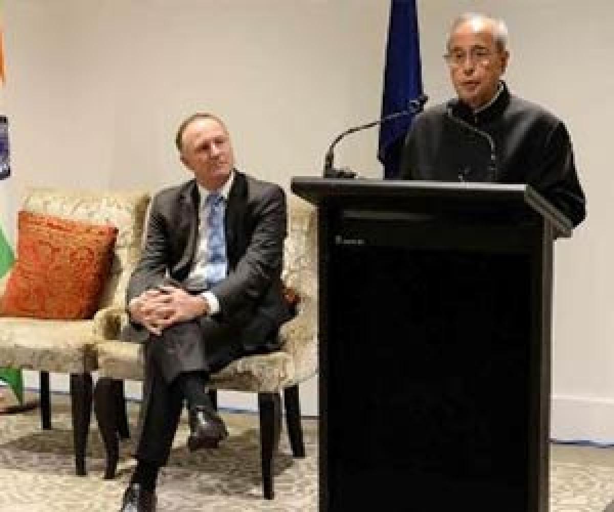 Prez invites New Zealand to participate in Make in India