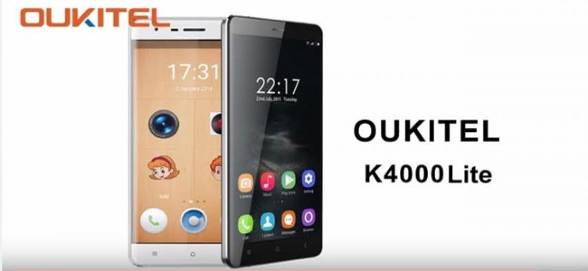 OUKITEL K4000 Lite is taking a hammer test