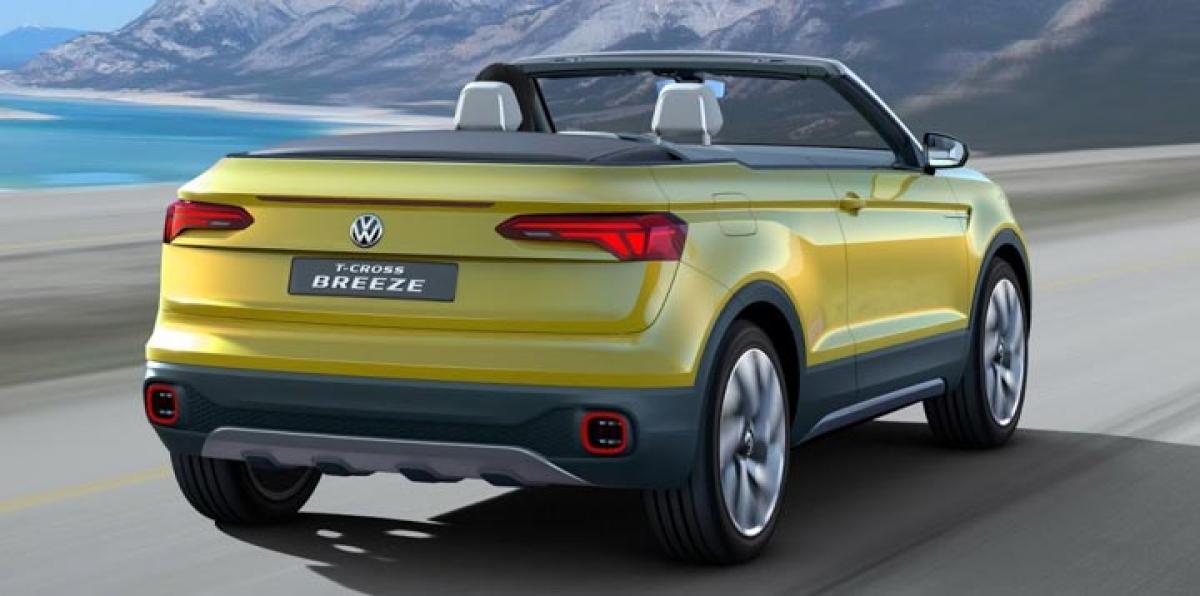 Volkswagen T-Cross Breeze unveiled