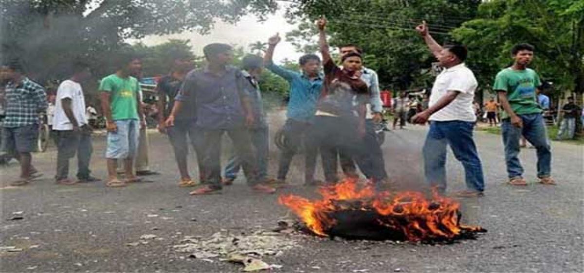 Violence continues in Nagaland, local body polls put off