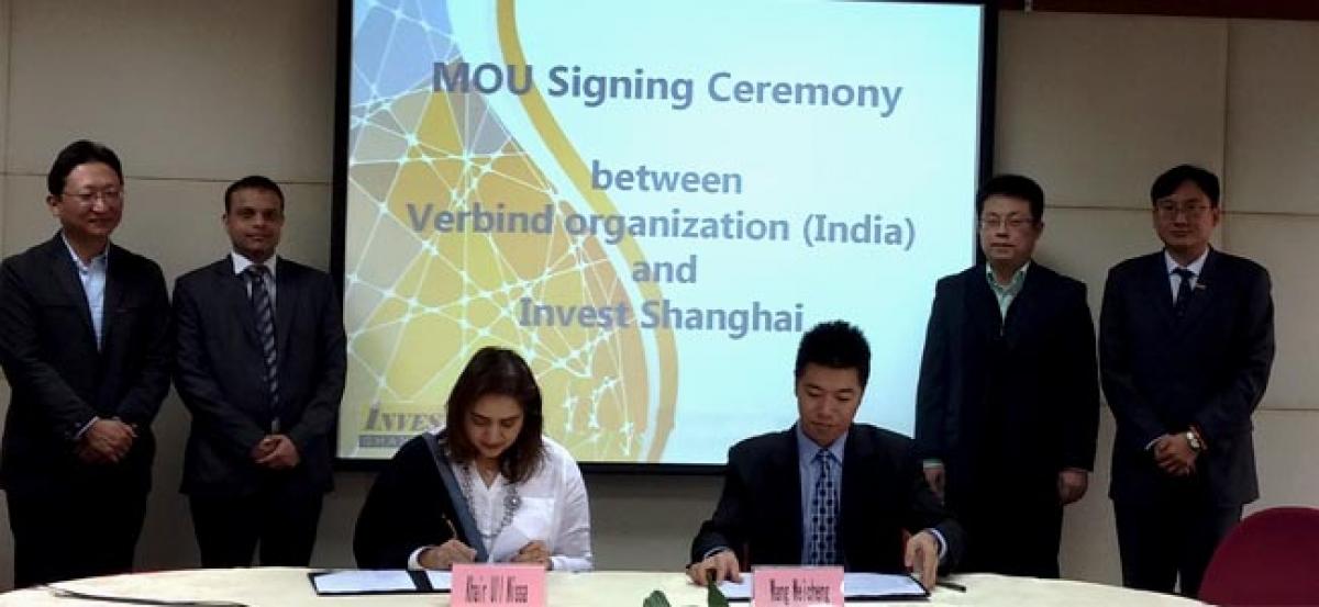 VERBIND Inks MoU With Invest Shanghai