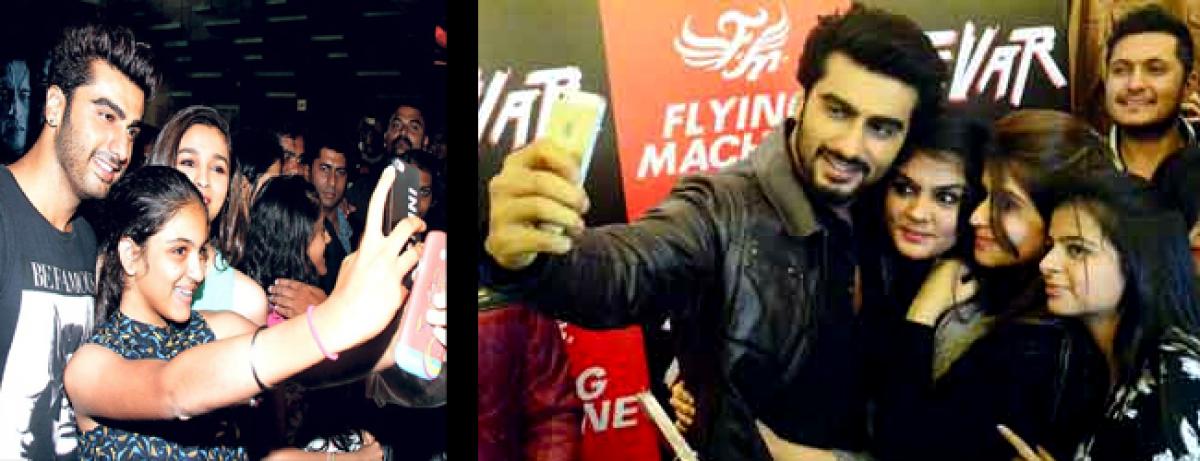 Fans prefer selfies over autographs these days: Arjun Kapoor