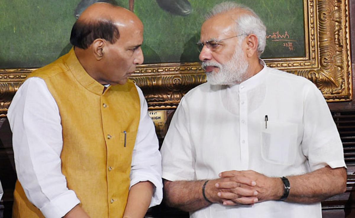 Rajnath Singh to meet Modi, inform about situation in Kashmir