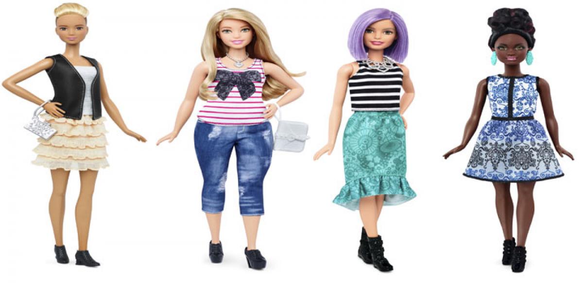 Barbie gets curvy in body makeover