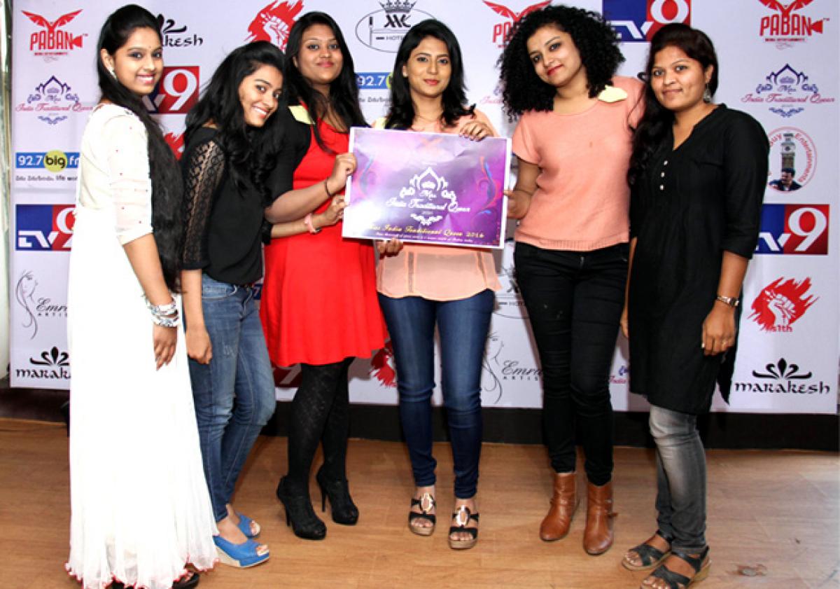 Photos: Auditions Day1 Miss India Traditional Queen 2016 contest