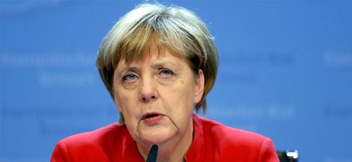 Angela Merkel accuses Facebook, Google of narrowing perspective