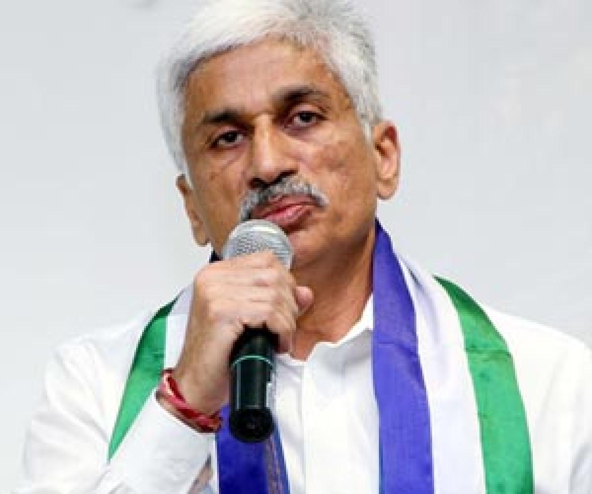 YSRCP will sweep polls in 2019: Vijay Sai