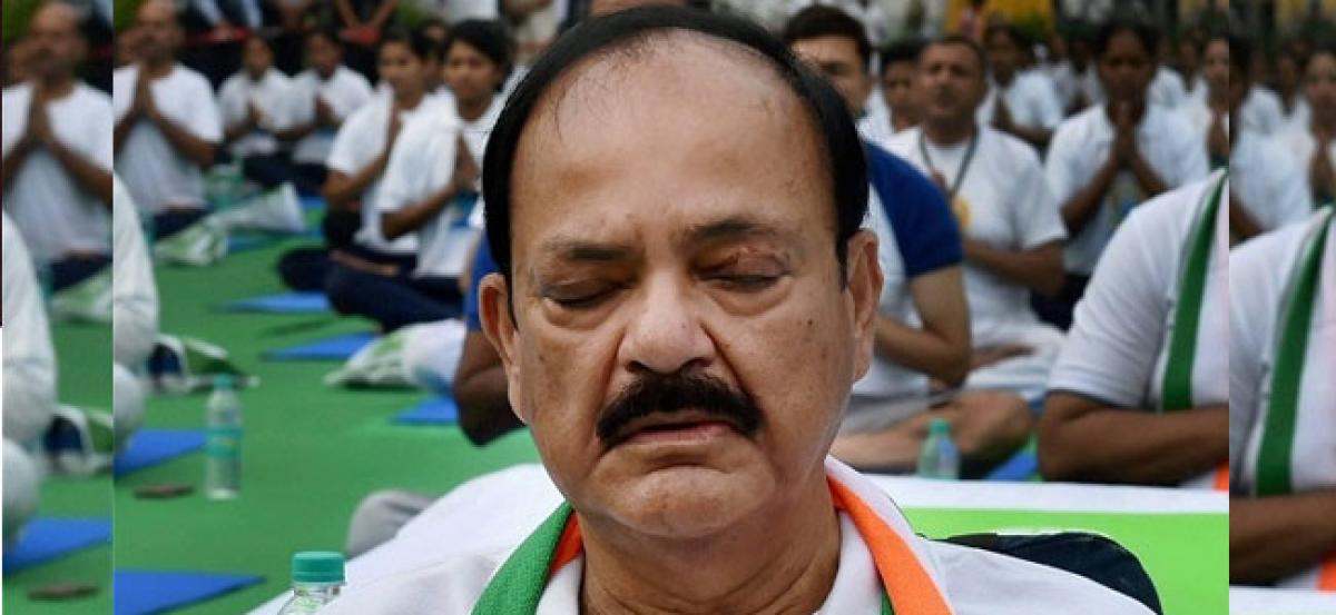 Yoga not political and religious, fosters brotherhood globally: Venkaiah Naidu