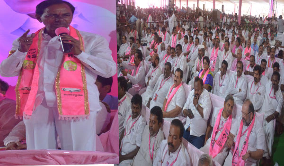 TRS plenary crowns farmers with sops