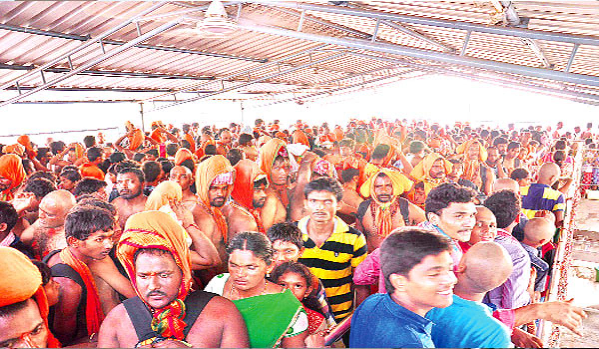 Bhadrachalam turns into a sea of humanity