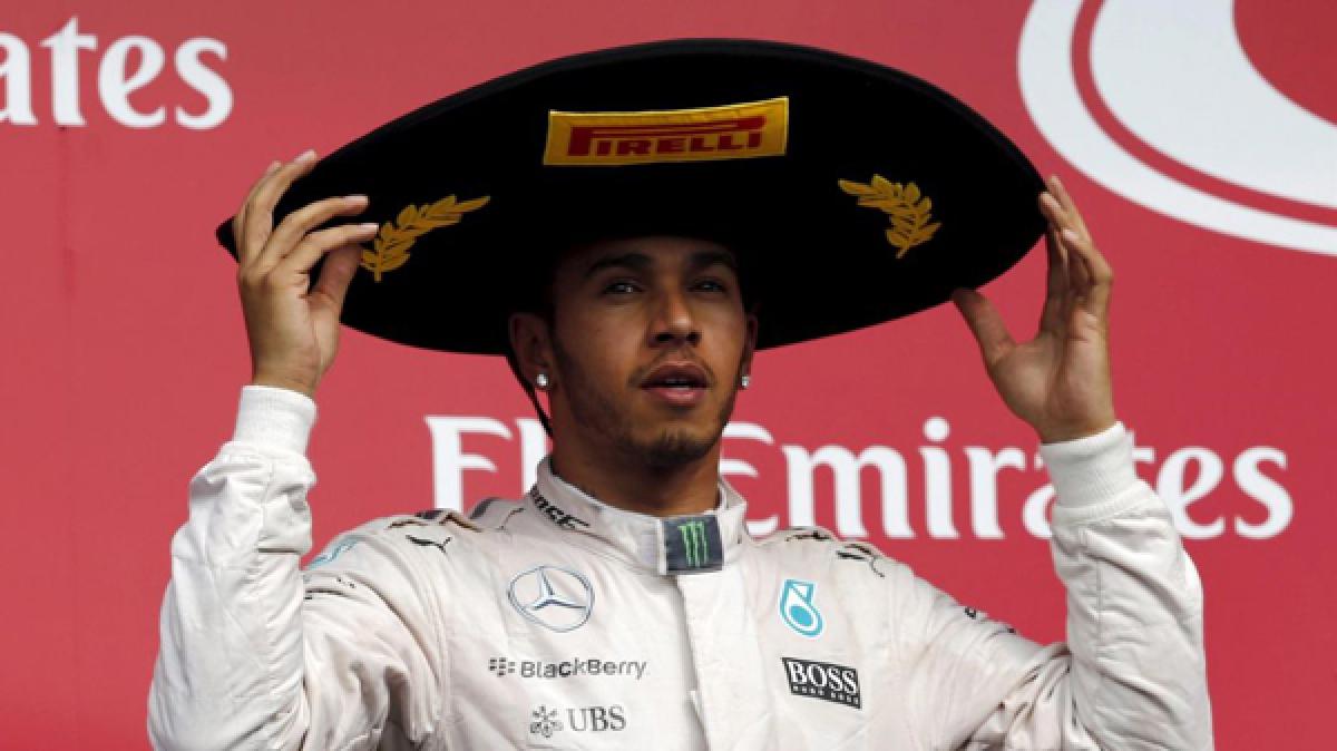 Lewis Hamilton bags first place in Mexican Grand Prix