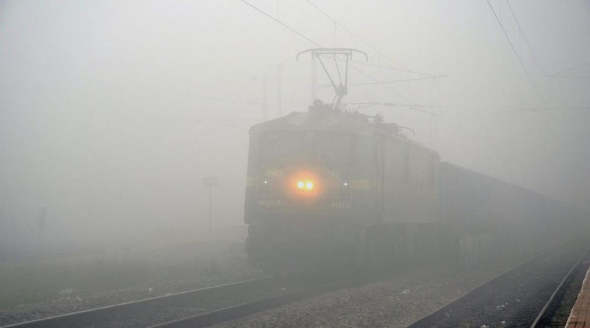 Delhi fog hits rail traffic as 90 trains delayed, eight cancelled