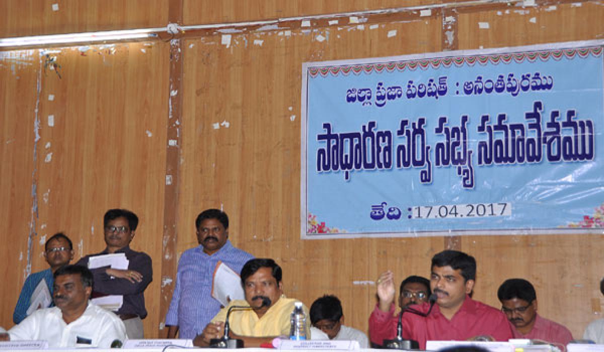 ZP general body meet discusses water scarcity in villages