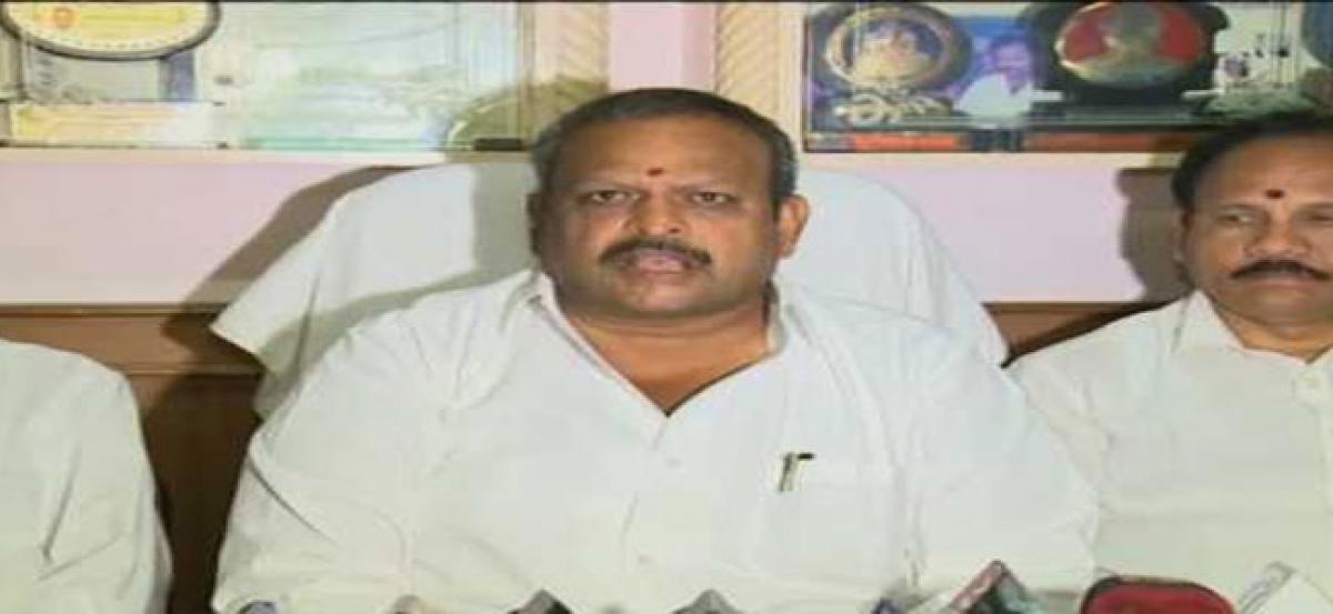 YSR Congress Party calls Sujay back door minister