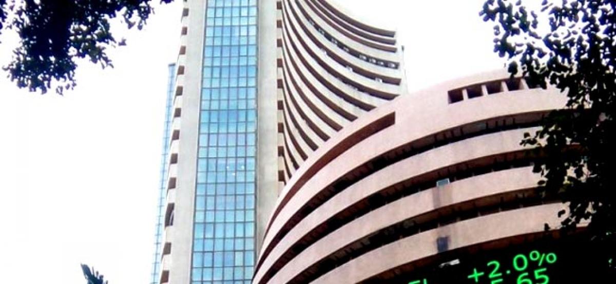 Indian equity markets trade flat on global cues