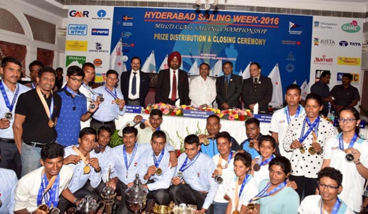 Photos closing ceremony of Hyderabad Sailing Week