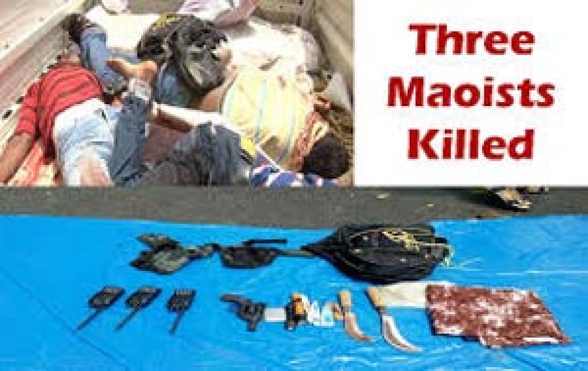 3 Maoists killed in encounter