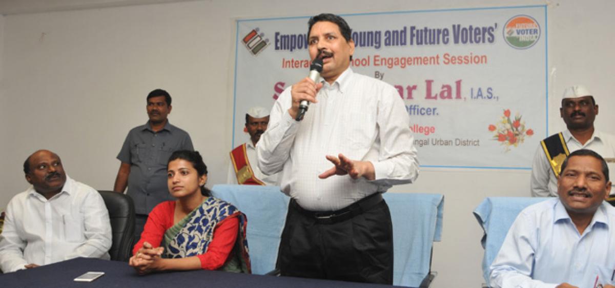 Use your vote to build a strong democracy, Bhanwar Lal urges