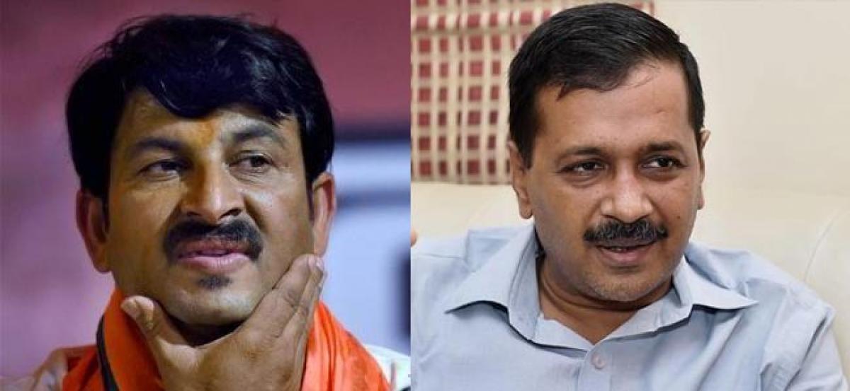 He is doing drama, this is a new stunt: Manoj Tiwari on Arvind Kejriwals apology