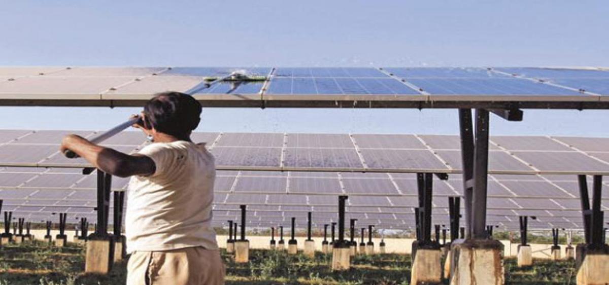 Solar power tariffs fall to 2.62 per unit