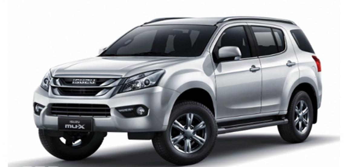 Isuzu MU-X Details Leaked