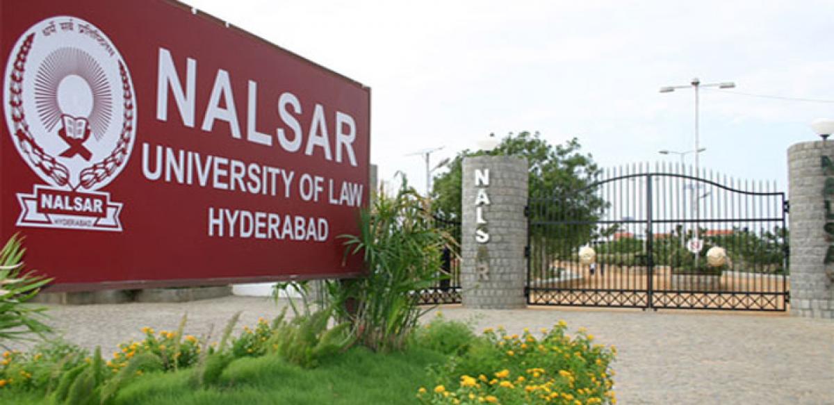 NALSAR awarded highest score by NAAC