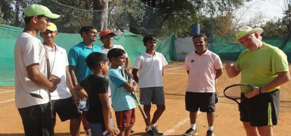 Spanish tennis camp evokes good response