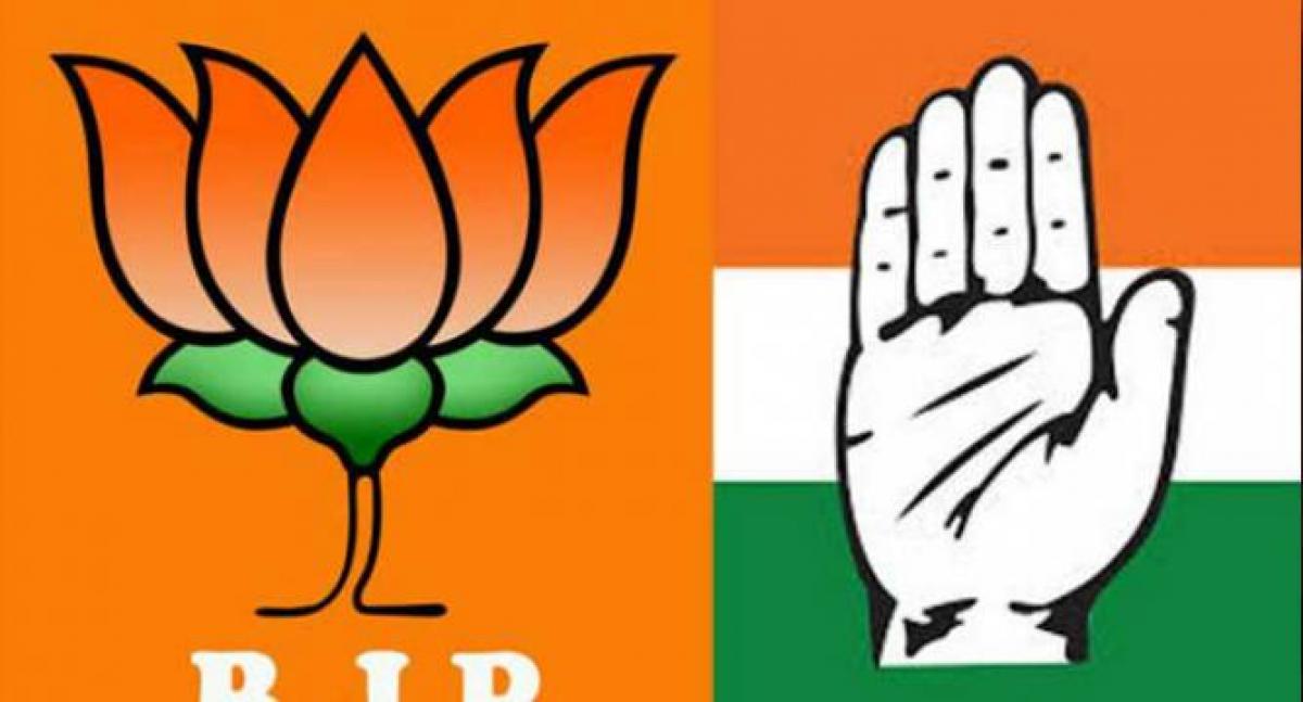 In bullish mode, Congress, BJP lock horns on AgustaWestland