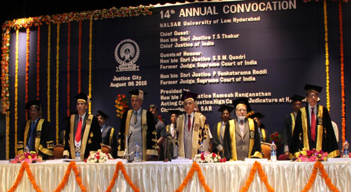 Strive for social justice: Chief Justice of India