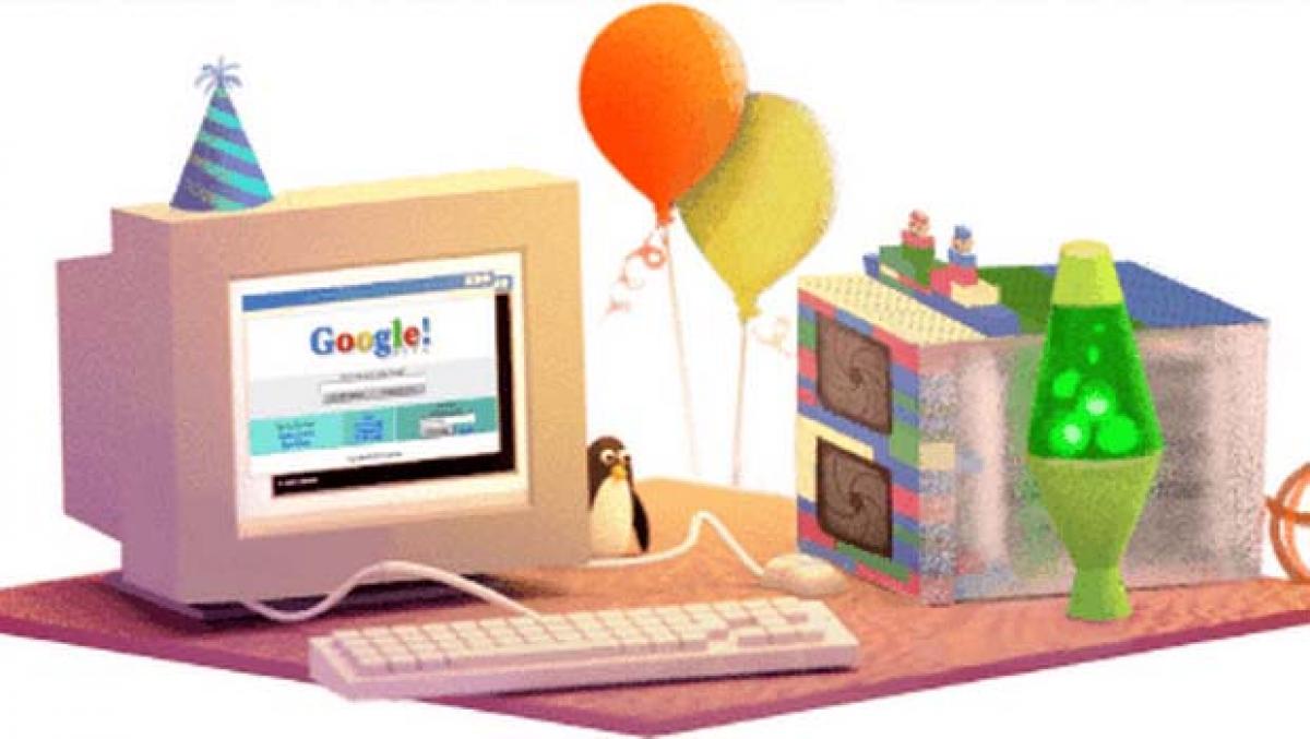 Google celebrates 17th birthday with nostalgic doodle