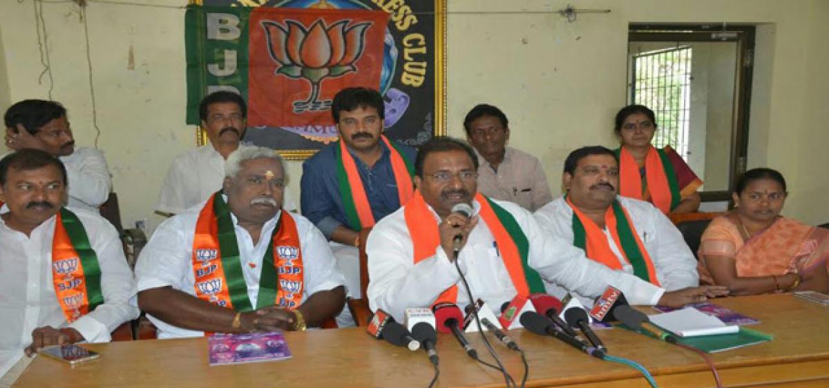 BJP voices concern over corruption