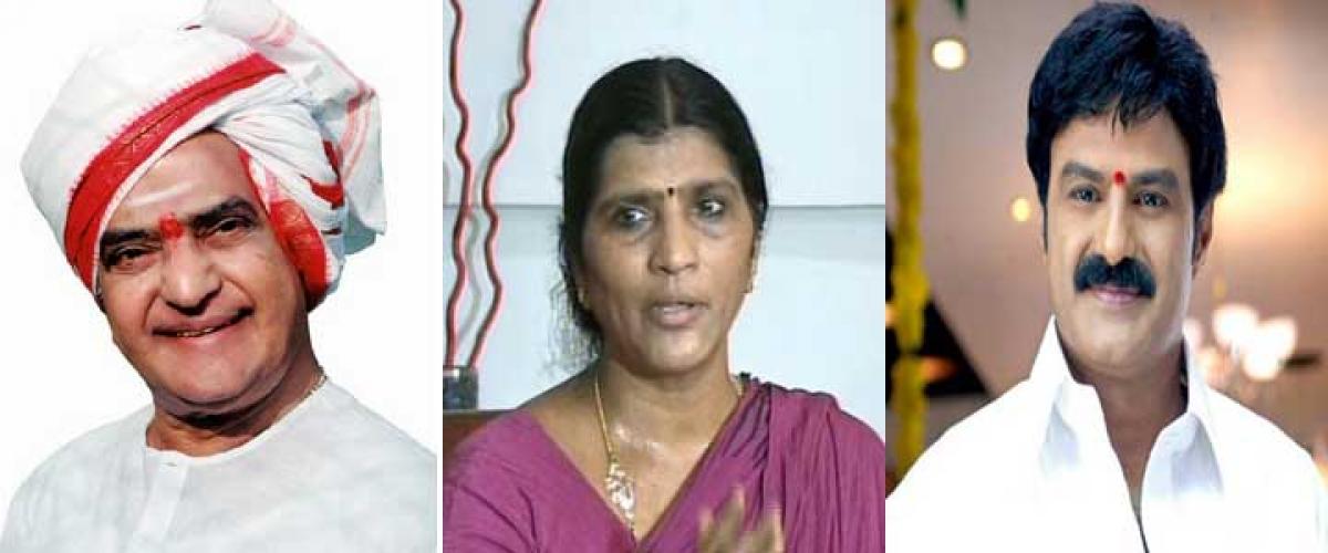 Lakshmi Parvathi to move court if biopic shows Naidu as hero