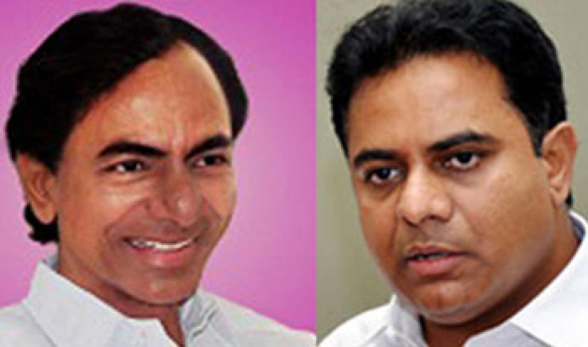 Election Commission slaps notices on KCR, KTR