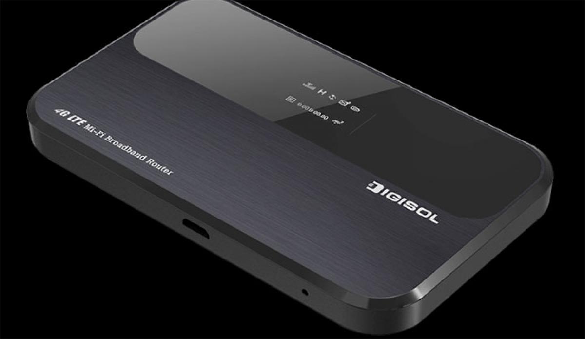 DIGISOL launches Mi-Fi Broadband Router with 4G support