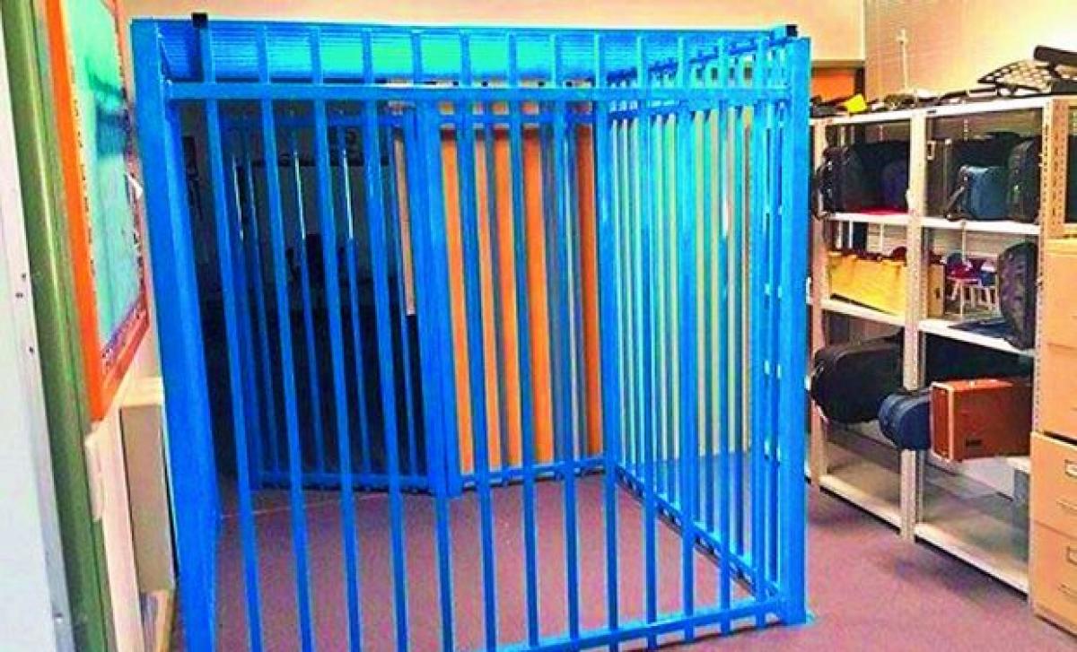 Canberra: Autistic student locked in 7ft cage