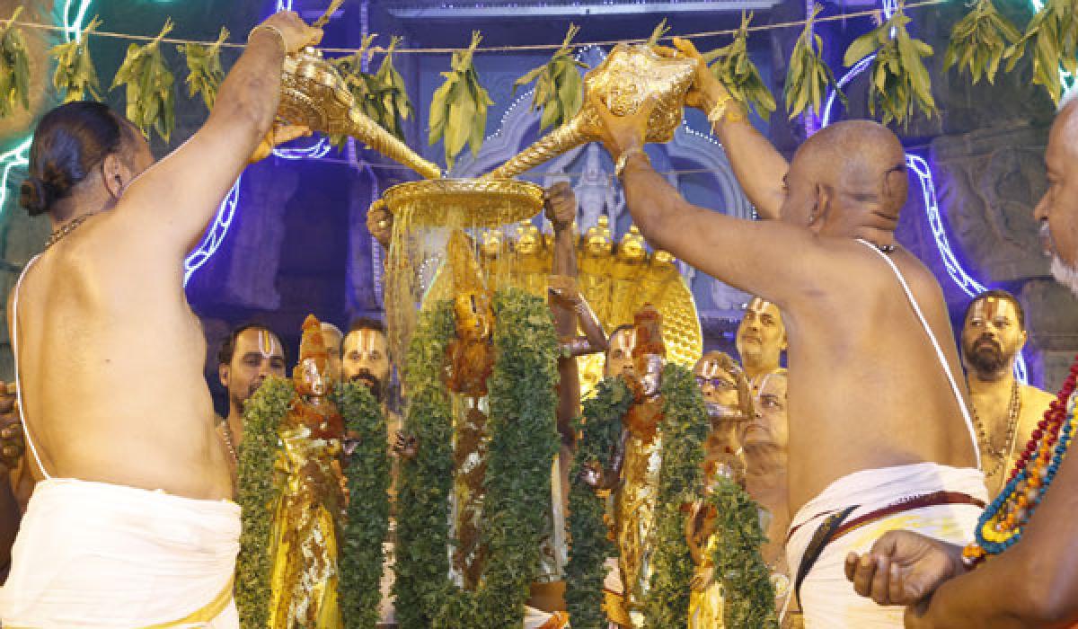 Fervour marks Sri Rama Navami in tirupati