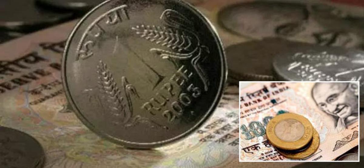 Rupee trims initial gains, still up 8 paise