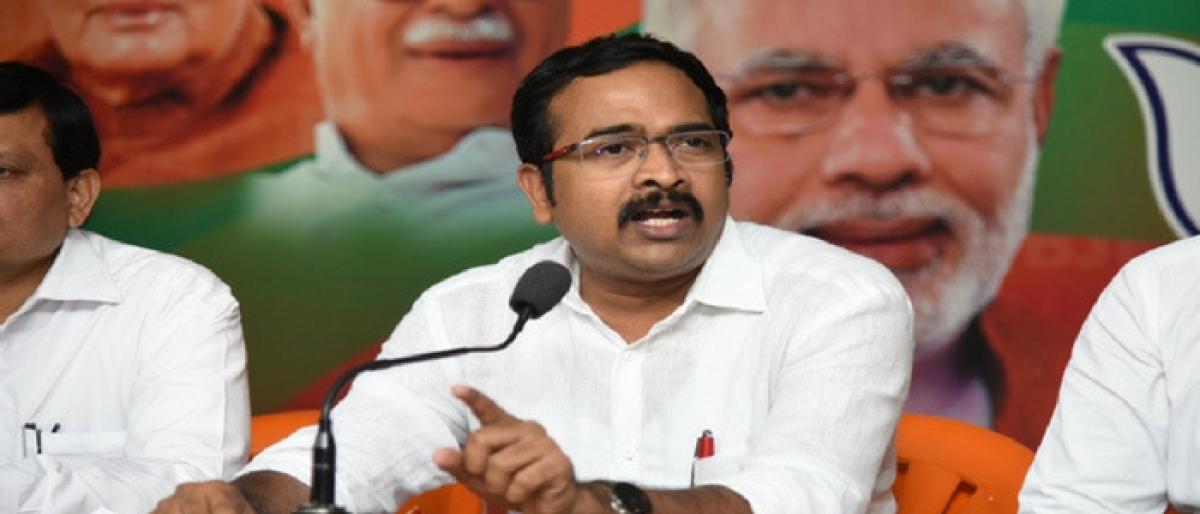 Telangana BJP sends Miyapur land scam details to PMO